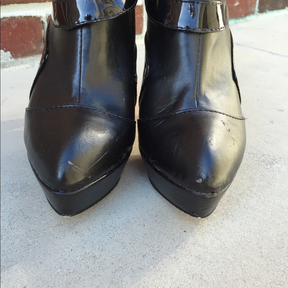 GIUSEPPE ZANOTTI Black Ankle Booties - Picture 4 of 8